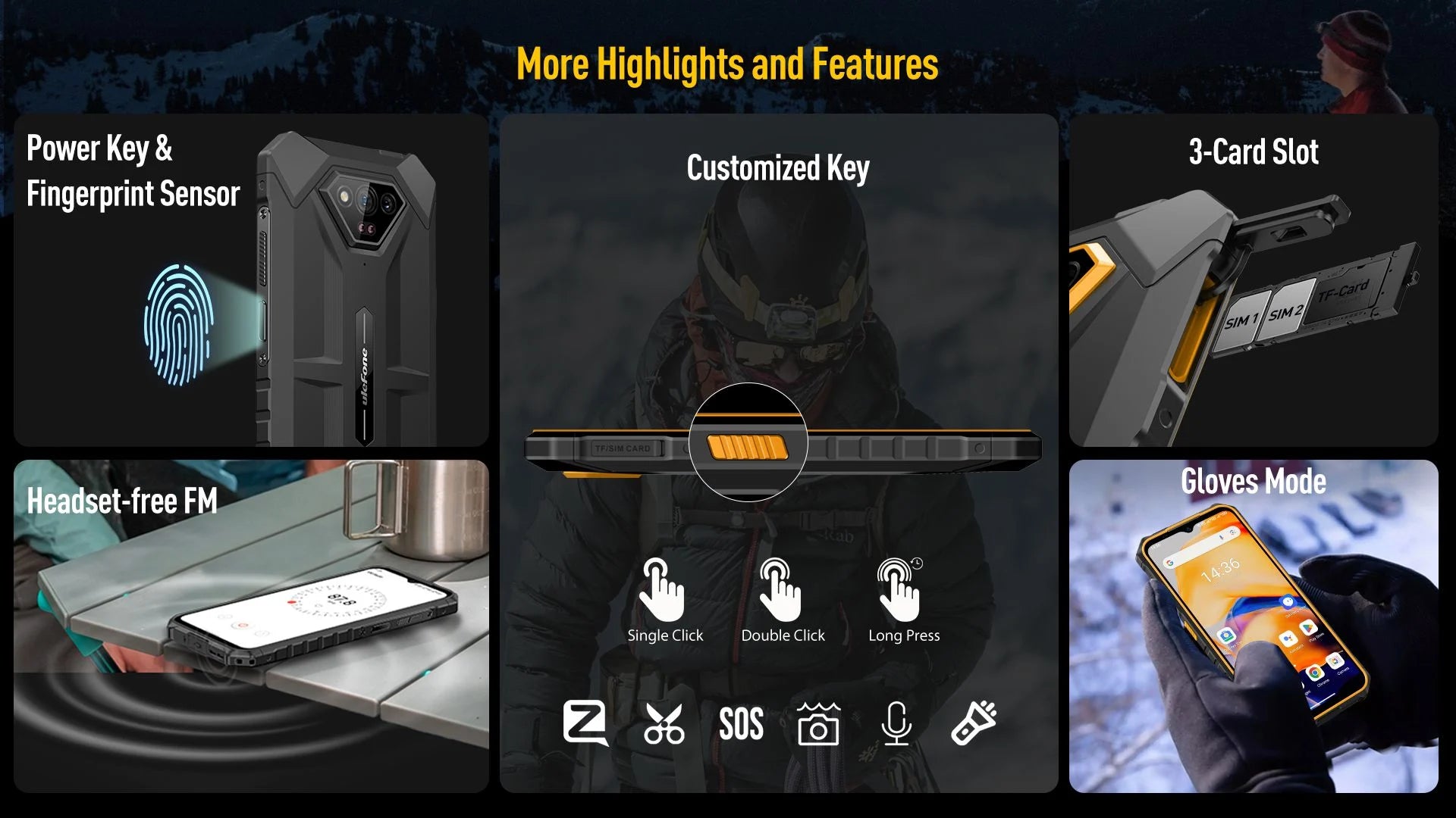 Ulefone Armor X13 4G Rugged Smartphone