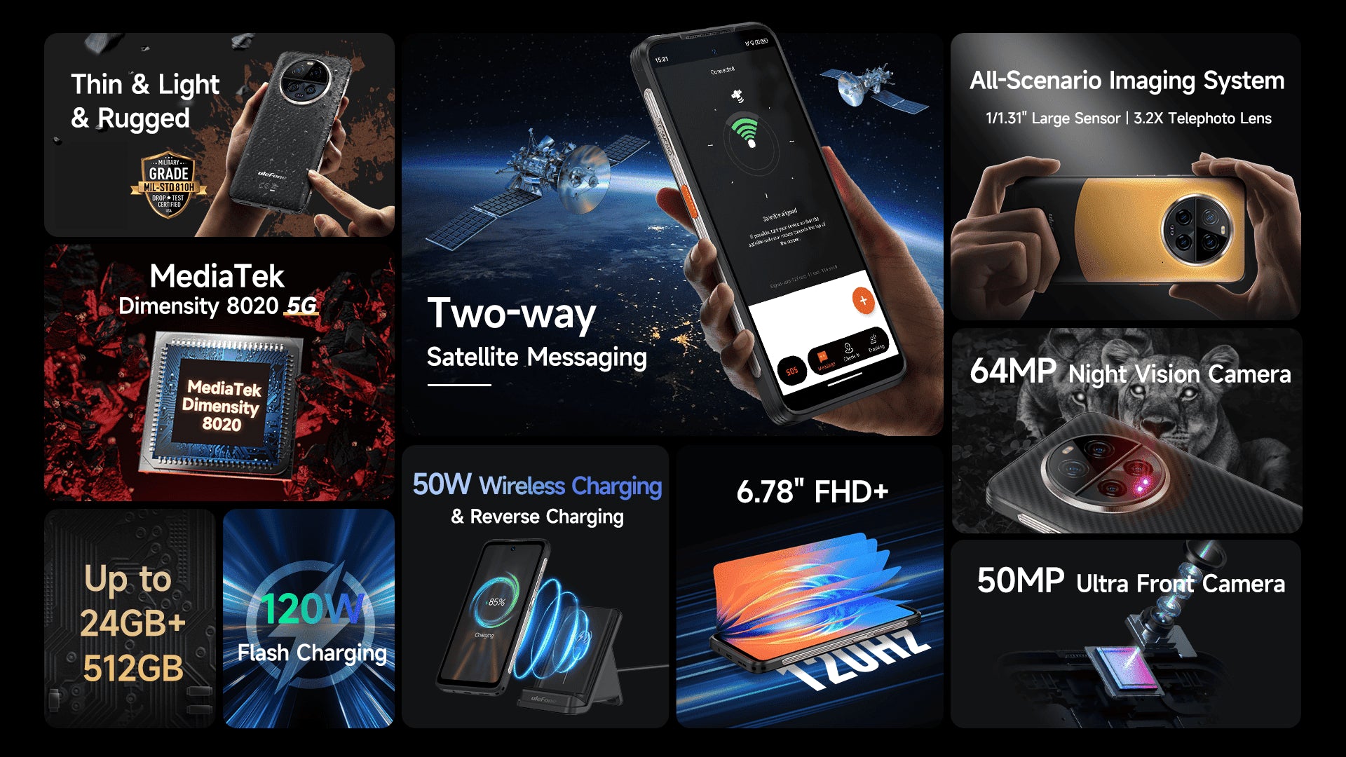 Ulefone Armor 23 Ultra 5G Rugged Smartphone