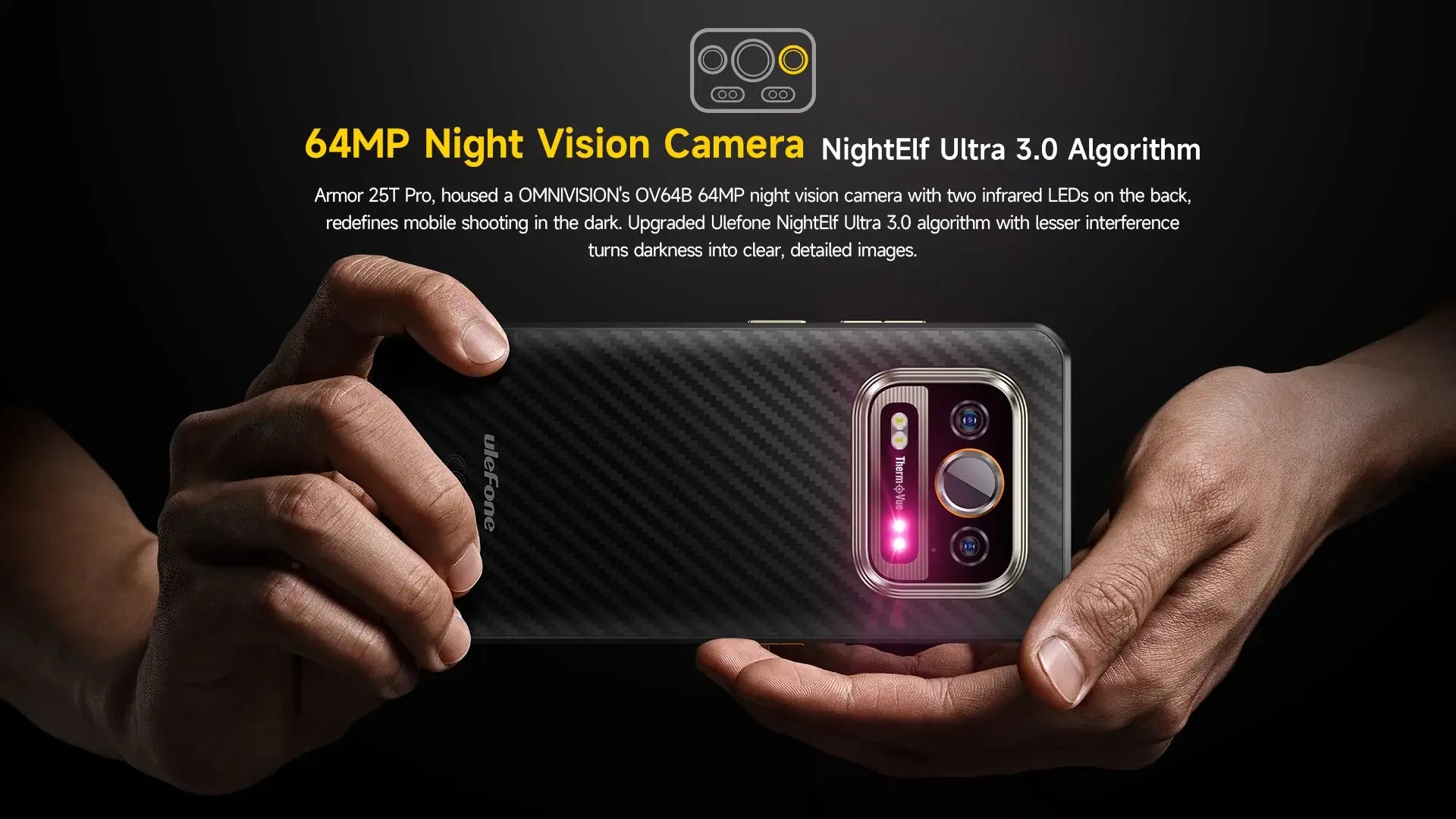 Ulefone Armor 25T Pro 5G Thermal Rugged Smartphone