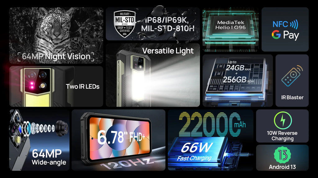 Ulefone Armor 24 4G Rugged Smartphone